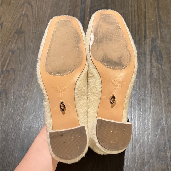 Fluffy Cream Women's Shoes - Picture 3 of 3